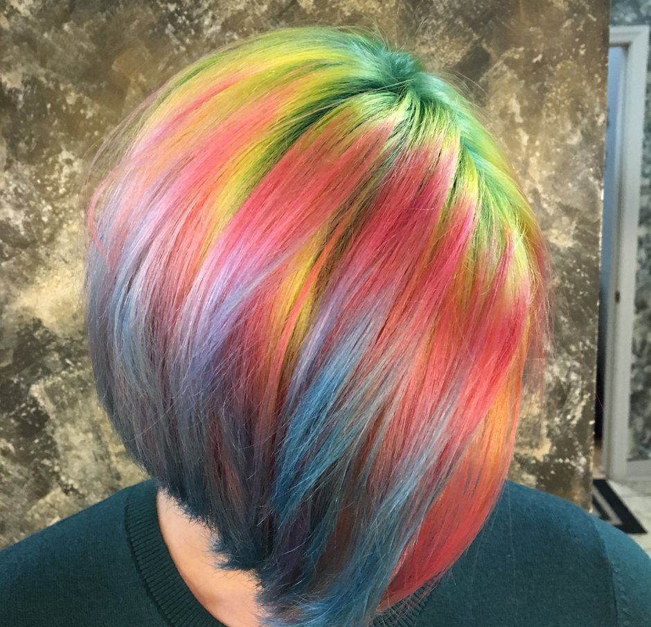 Rainbow Hair